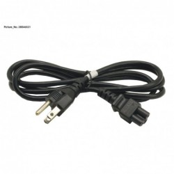 38046531 - POWER CABLE US W.3PIN 1.8M