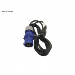 34001897 - POWERCABLE 16A IEC320 C19 - 16A CEE