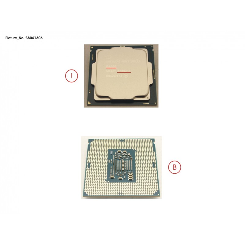 38061306 - CPU PENTIUM G4560 3.5GHZ 54W