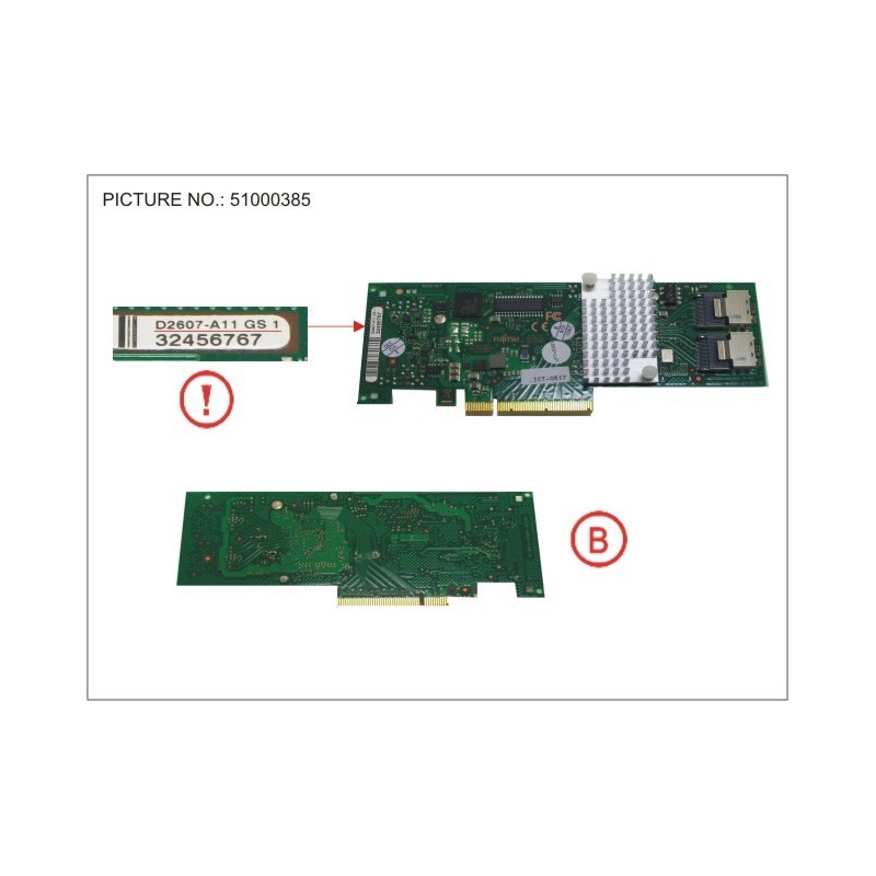 38011082 - SAS MEGARAID LSI 2008