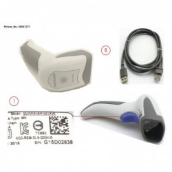 38047271 - QUICKSCAN QD2430 2D USB KIT WHITE