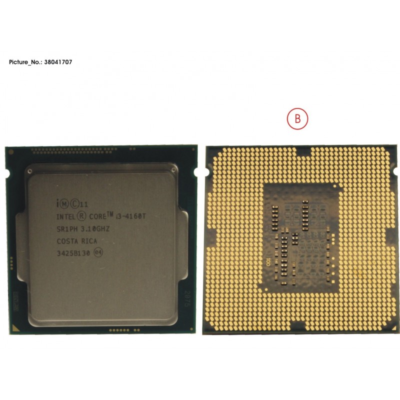 38041707 - CPU CORE I3-4160T 3.1GHZ 35W