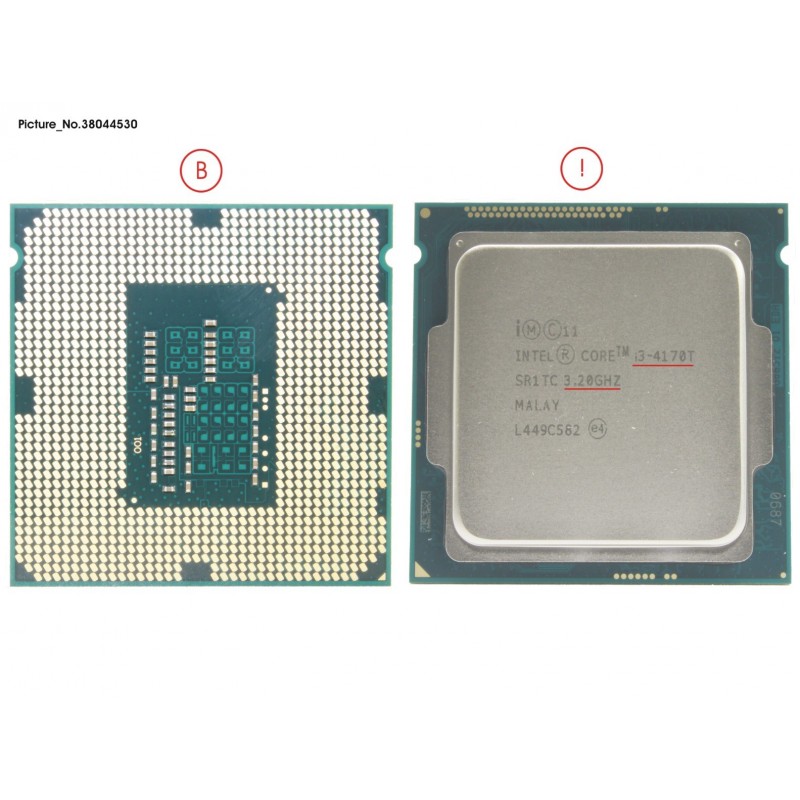 38044530 - CPU CORE I3-4170T 3.2GHZ 35W