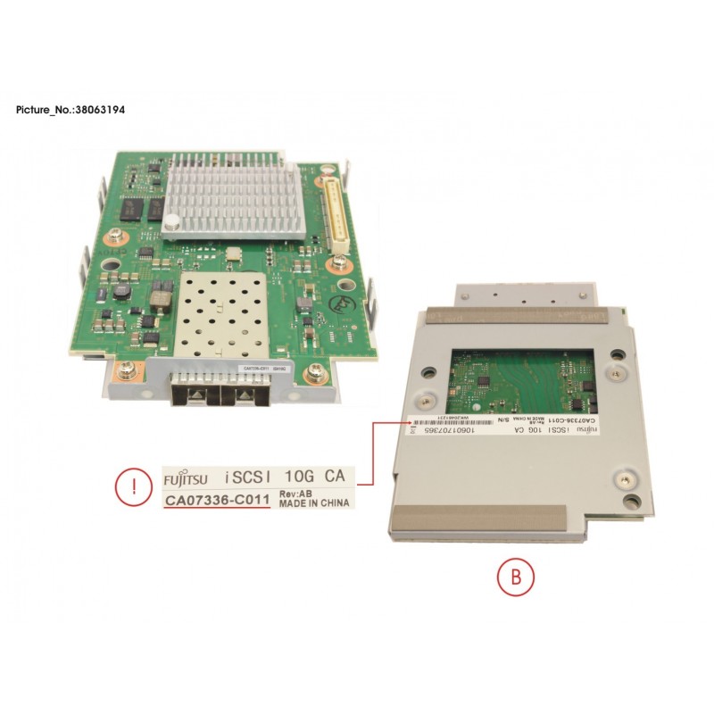 38063194 - DX ENTRY CA ISCSI 2PORT 10G VLAN