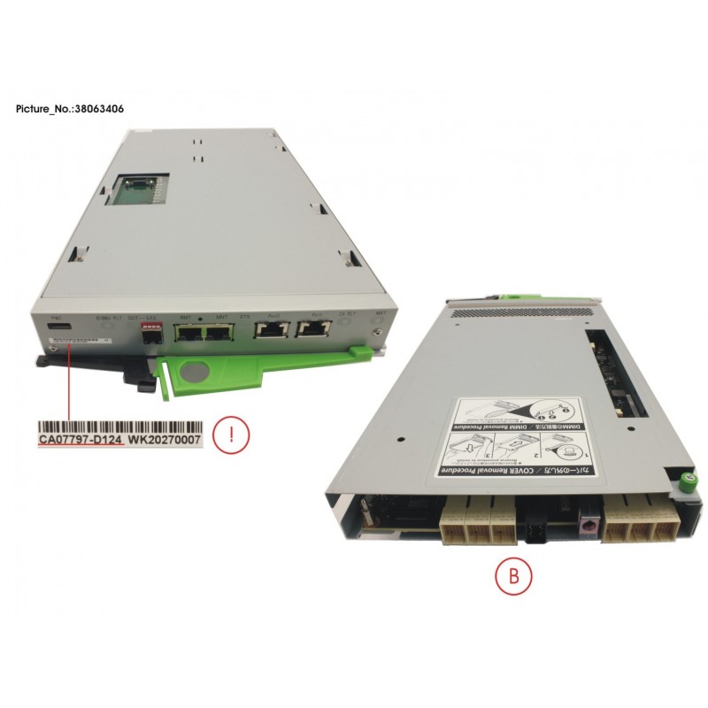38063406 - DX60 S4 SPARE CM UNIT ISCSI 10G BASE-T