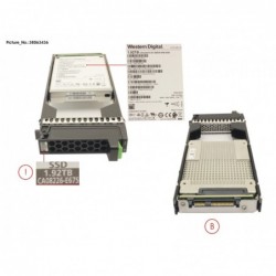 38063436 - DX S3/S4 SED SSD 2.5" 1.92TB DWPD1 12G