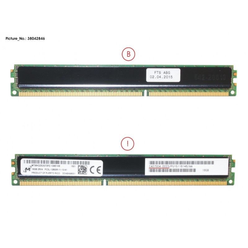 38042846 - DX200 16GB DIMM X1 UNIFIED
