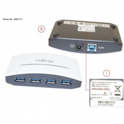 38041771 - FUJITSU USB 3.0 HUB 4 PORTS