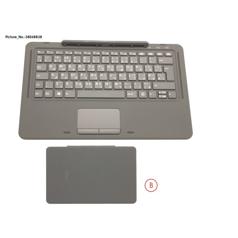 38048838 - MAGN. KEYBOARD ARABIC/UK