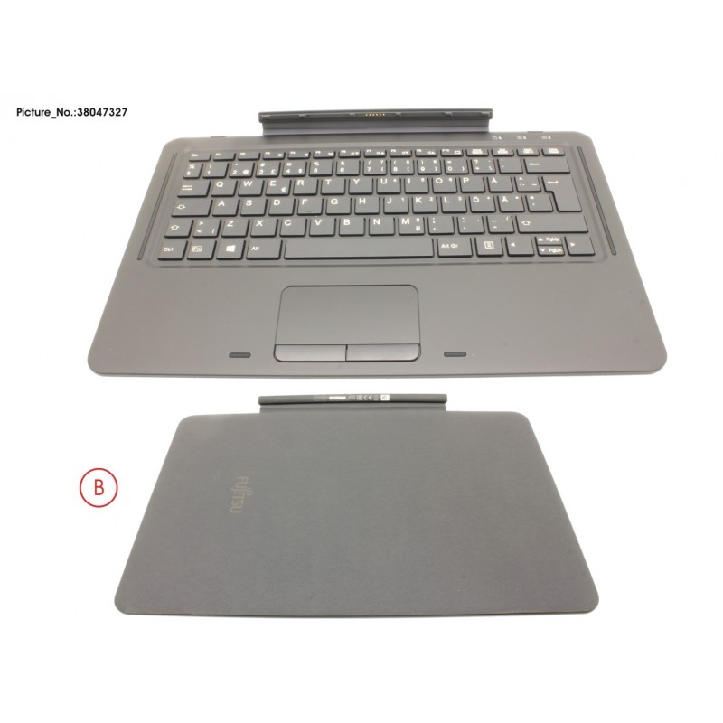 38047327 - MAGN. KEYBOARD SWEDEN/FINLAND