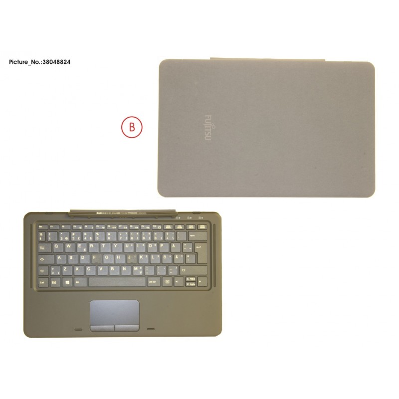 38048824 - MAGN. KEYBOARD SWEDEN/FINLAND