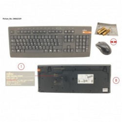 38062329 - WIRELESS KB MOUSE SET LX960 DE