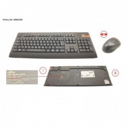 38062358 - WIRELESS KB MOUSE SET LX960 GR/US