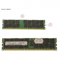 38035415 - 32GB 2X16 DDR3 LV 1600 MHZ PC3-12800 RG