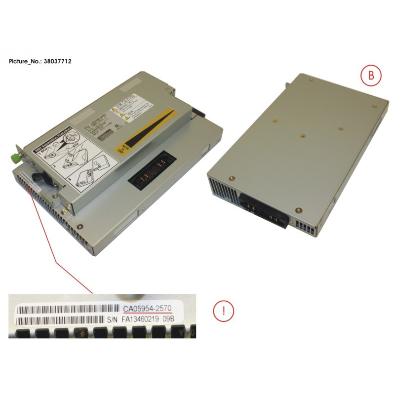 38037712 - DX500/600 S3 CE BATTERY CONTROL UNIT BCU