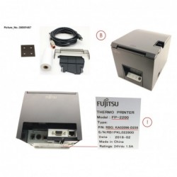 38059487 - FP2200 TRIPLE I/F USB B SERIAL BLACK