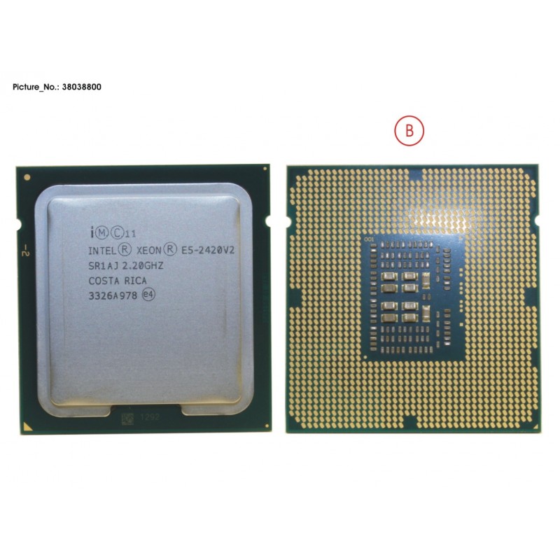 38038800 - CPU XEON E5-2420V2 2,2GHZ 80W