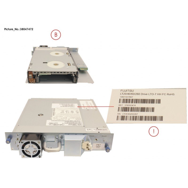 38047472 - ET LT S2I DRIVE FC LTO-7 HH E-TEIL