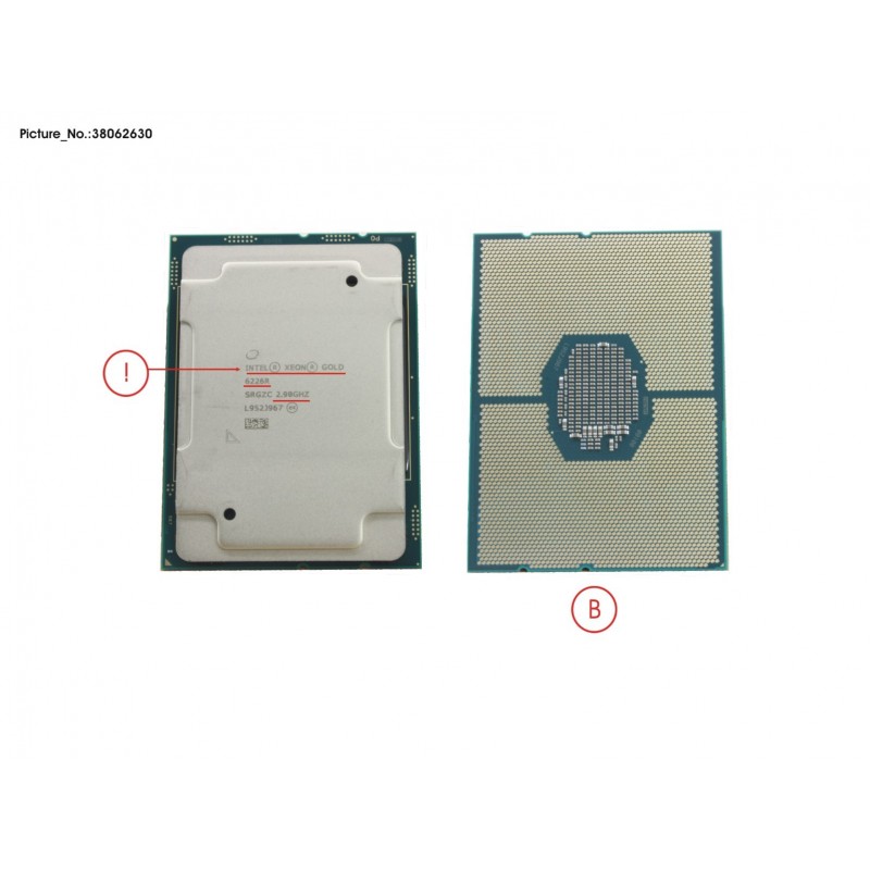 38062630 - CPU INTEL XEON 6226R 2.9 150W