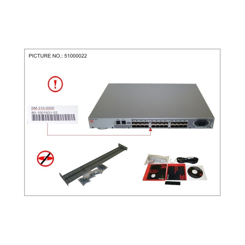 34012240 - BROCADE 300 SWITCH