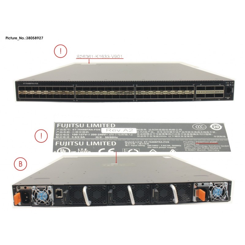 38058927 - PSWITCH 2048P SPARE