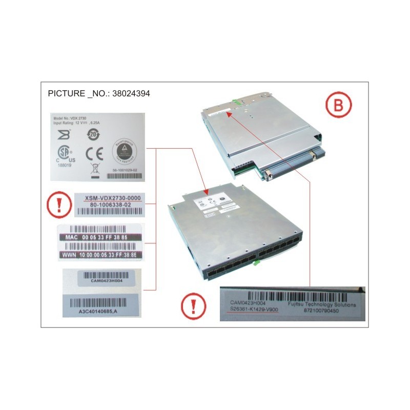 38024394 - PY CB DCB SW 10GB 18/6 BASE (SPARE)