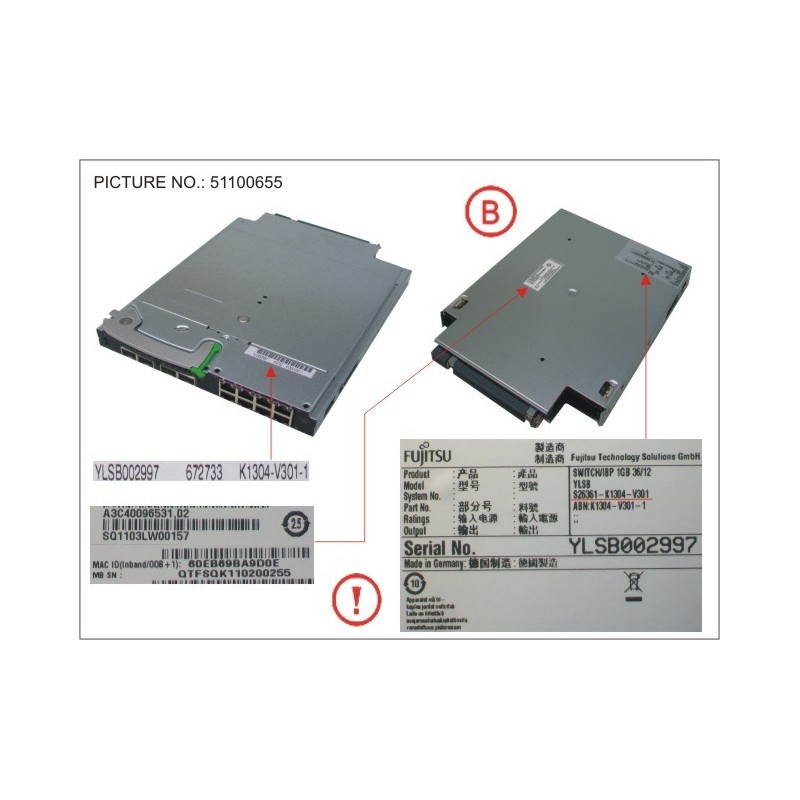 38018386 - PY CB ETH SWITCH/IBP 1GB 36/12