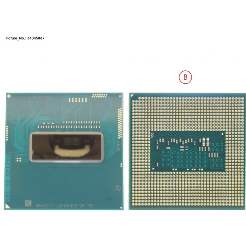 34045887 - CPU INTEL MOBILE I7-4712MQ