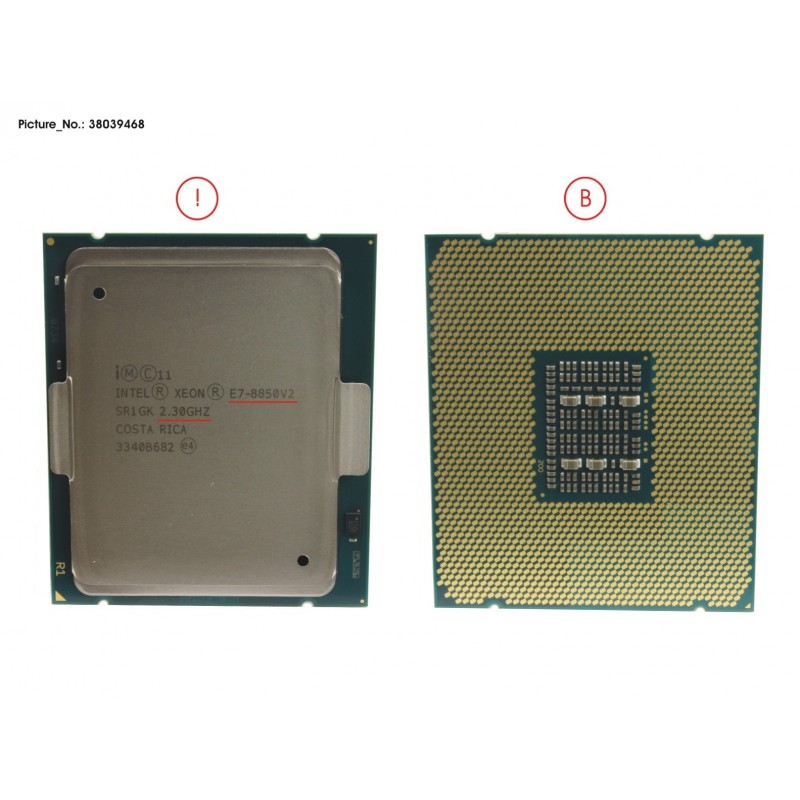 38039468 - CPU XEON E7-8850V2 2,3GHZ 105W