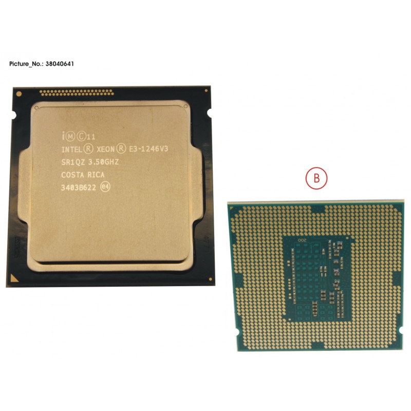 38040641 - CPU XEON E3-1246V3 3.5GHZ 84W
