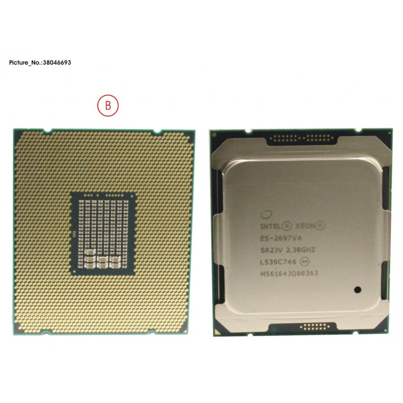 38046693 - CPU XEON E5-2697V4 2,3GHZ 145W