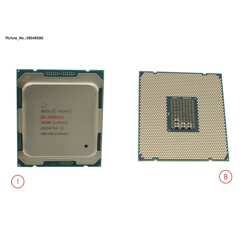 38048580 - CPU XEON E5-2699AV4 2,4GHZ 145W