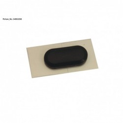 34053258 - RUBBER FOOT, OVAL