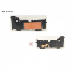 34073623 - FRAME FOR KEYB. W/ SIM SHEET,LOCK (WWAN)