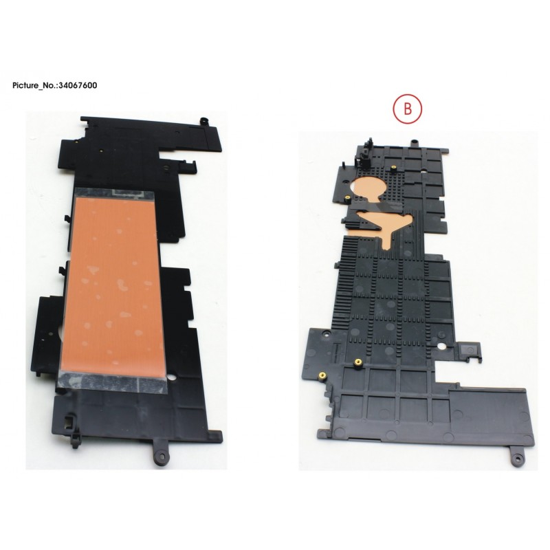 34067600 - FRAME FOR KEYB. W/ SIM SHEET (FOR WWAN)