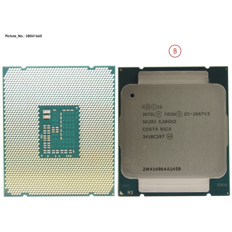 38041665 - CPU XEON E5-2667 V3 3,2GHZ 135W
