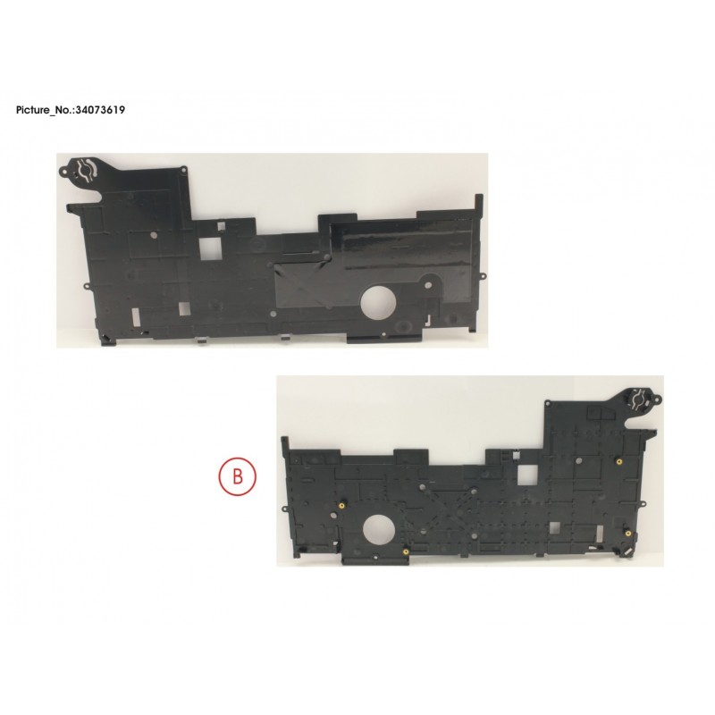 34073619 - FRAME FOR KEYB. W/O SIM SHEET,LOCK