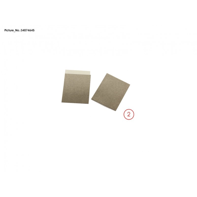 34074645 - SHEET, EMI ABSORBER(2PCS 21X26MM FOR MB)