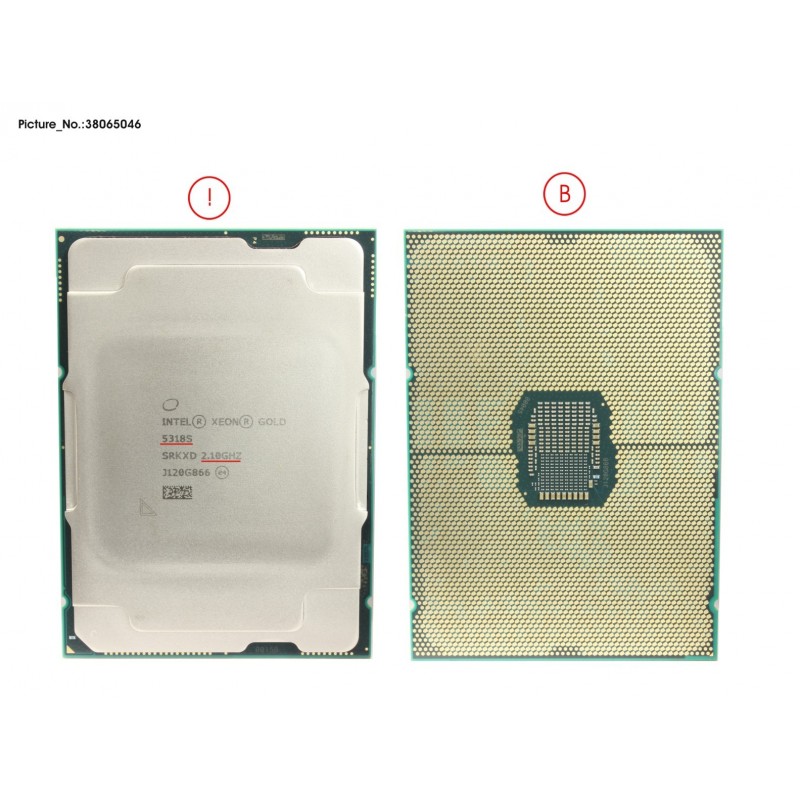 38065046 - CPU XEON GOLD 5318S