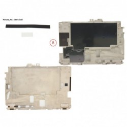 38042501 - LCD INNER BACK COVER W/O FP, W/O NFC