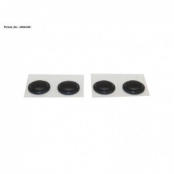 38042481 - RUBBER FOOT SET FOR CRADLE (4PCS)