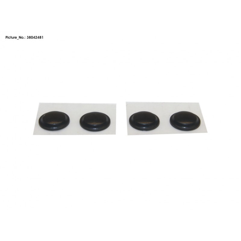 38042481 - RUBBER FOOT SET FOR CRADLE (4PCS)