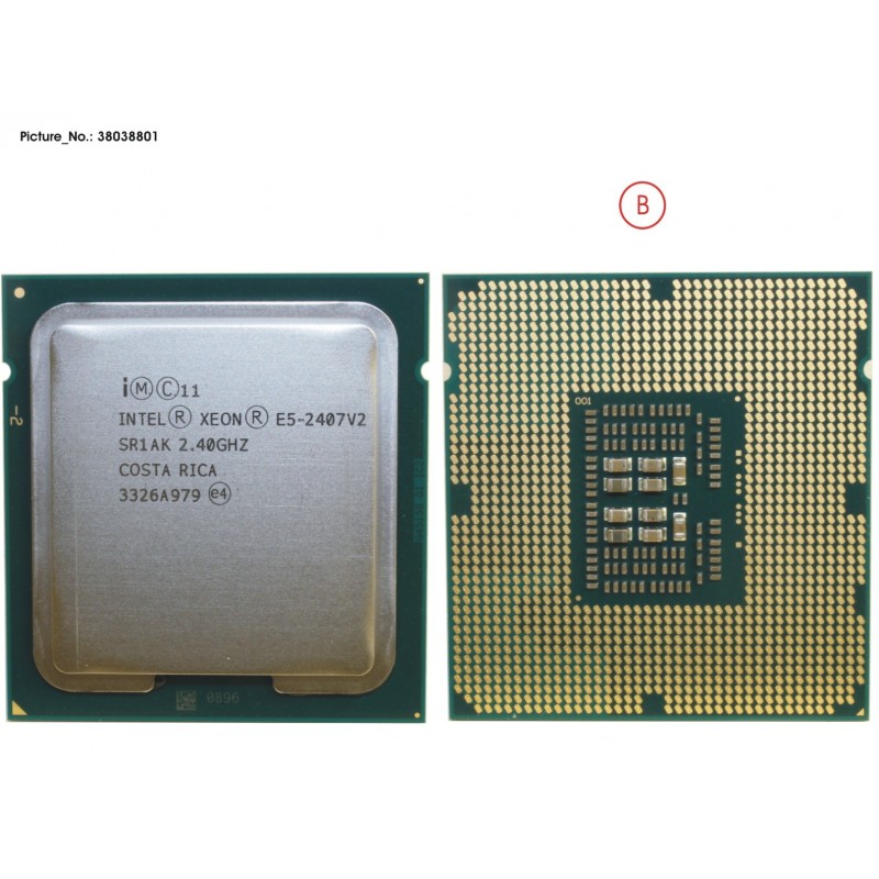 38038801 - CPU XEON E5-2407V2 2,4GHZ 80W