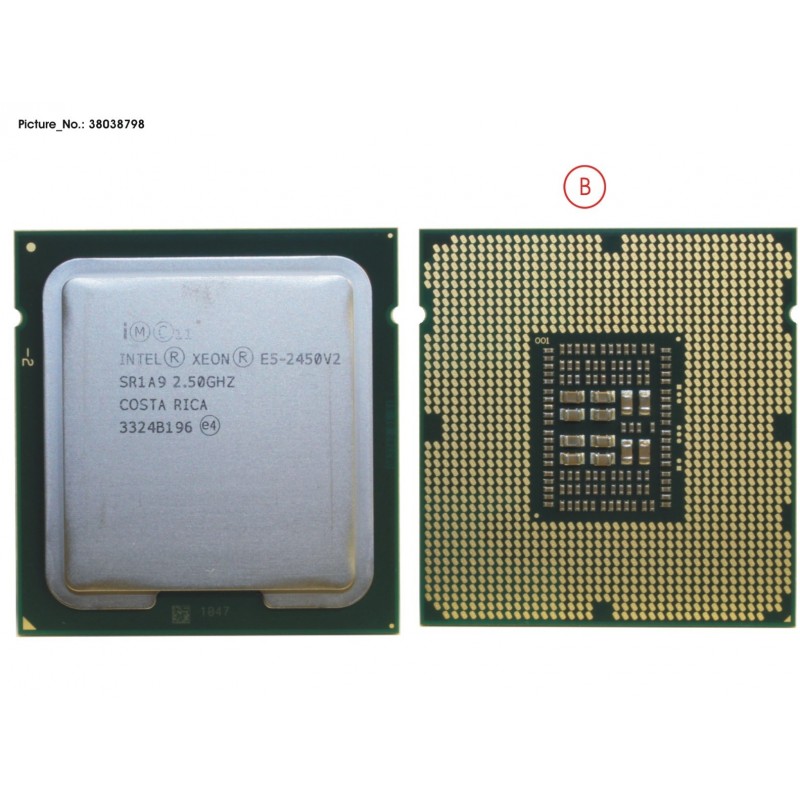 38038798 - CPU XEON E5-2450V2 2,5GHZ 95W