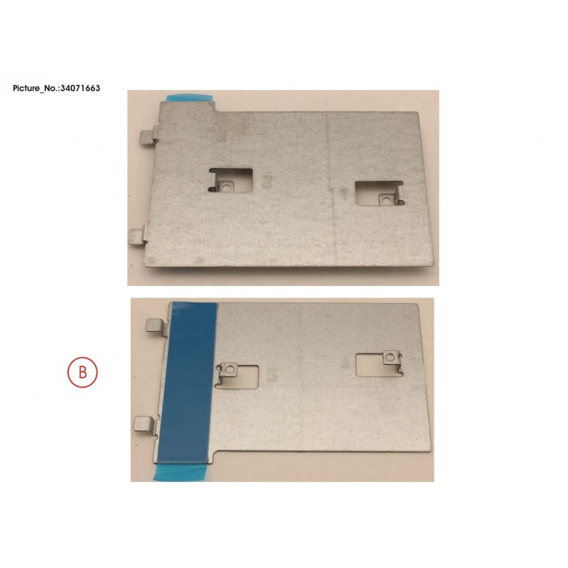 34071663 - SSD M.2 HEATSINK (METAL)