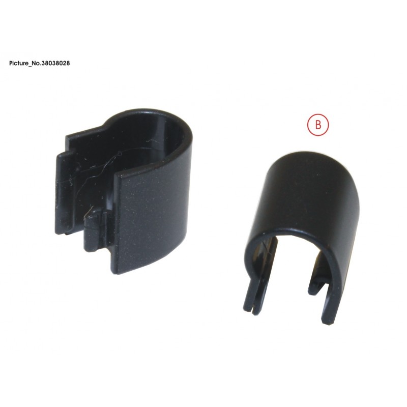 38038028 - COVER, HINGE LEFT (BLACK)