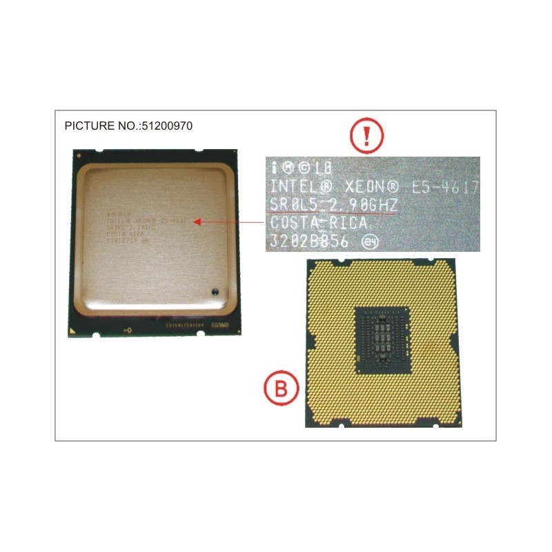 38023084 - CPU XEON E5-4617 2,90GHZ 130W