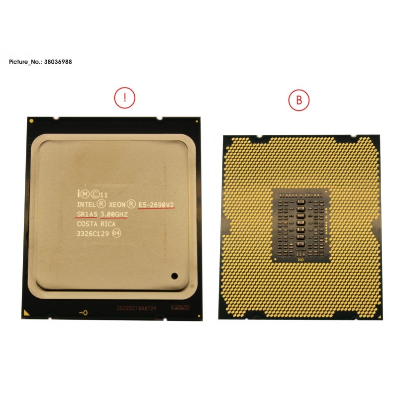 38036988 - CPU XEON E5-2690V2 3,0GHZ 130W