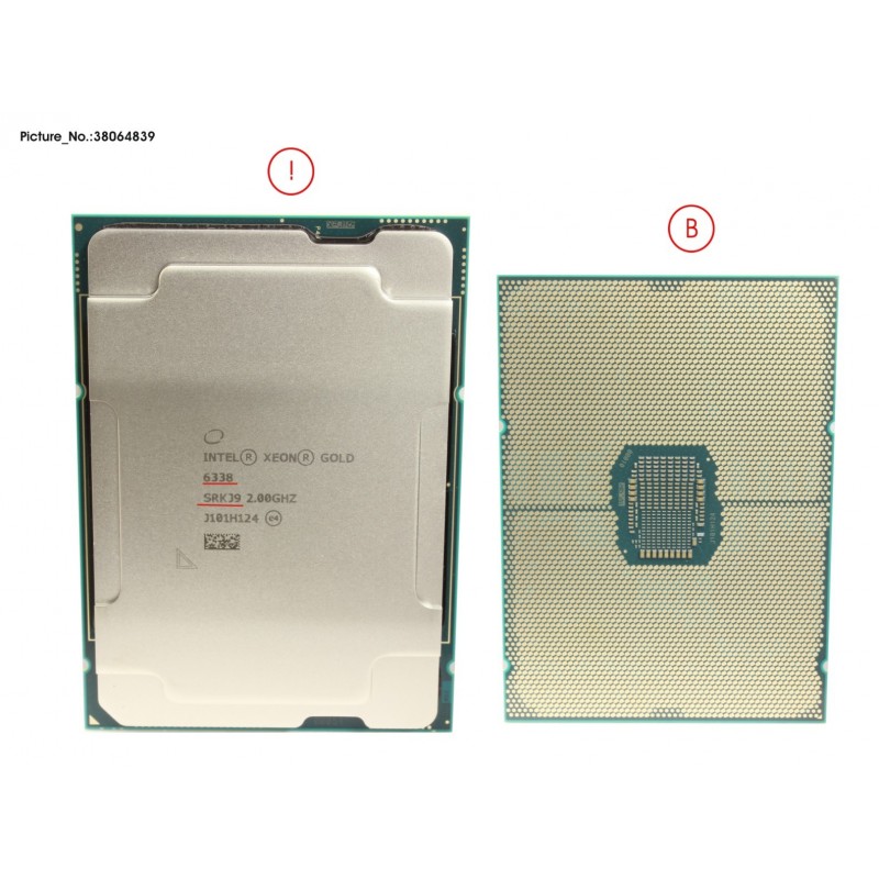 38064839 - CPU XEON GOLD 6338