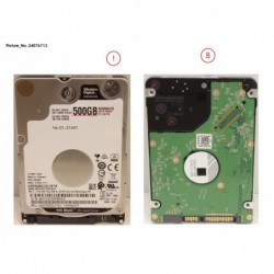 34076713 - HDD 500GB SATA S3 7.2K 2.5'